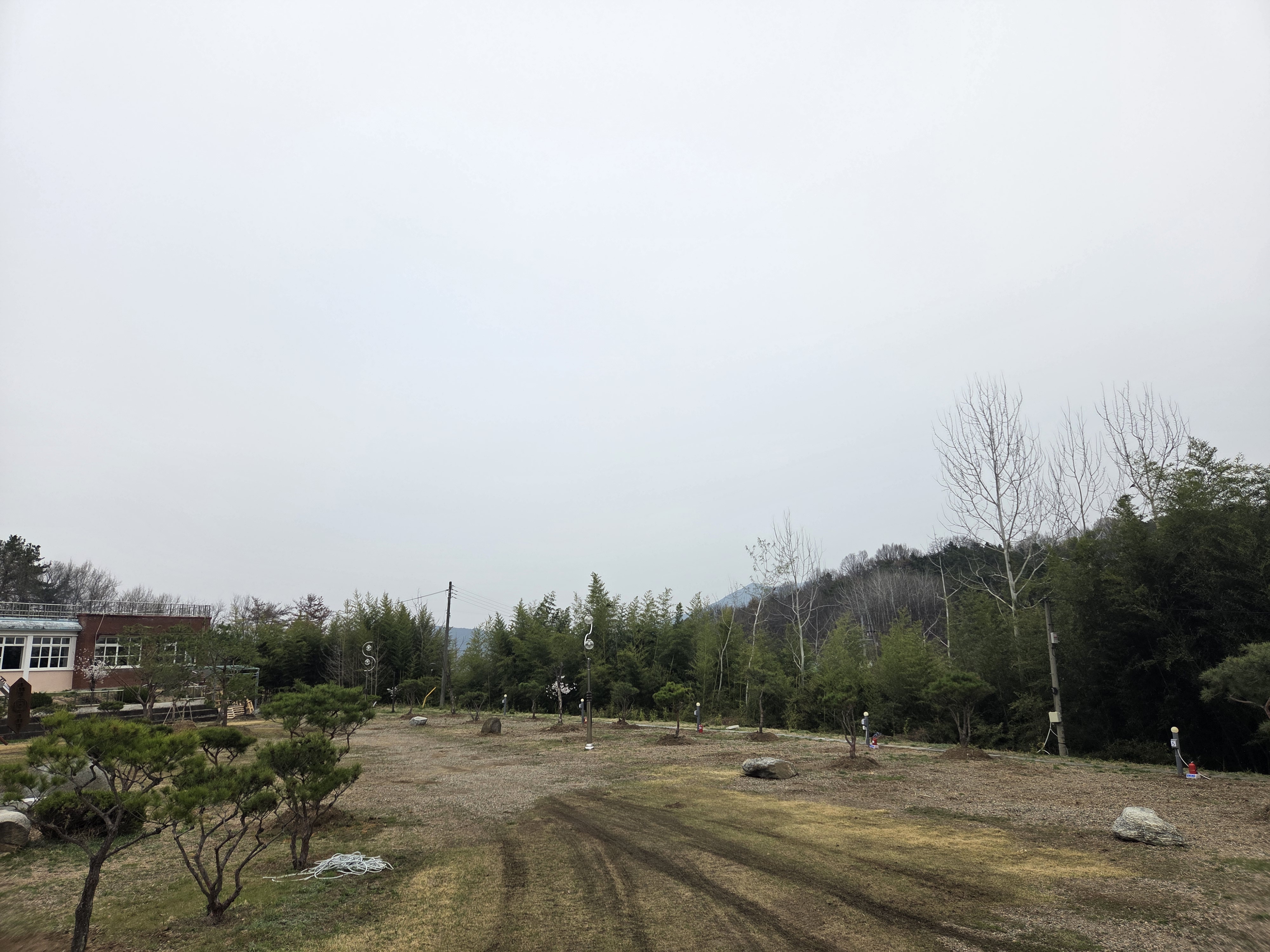 구미비즈캠핑장 야외 캠핑존